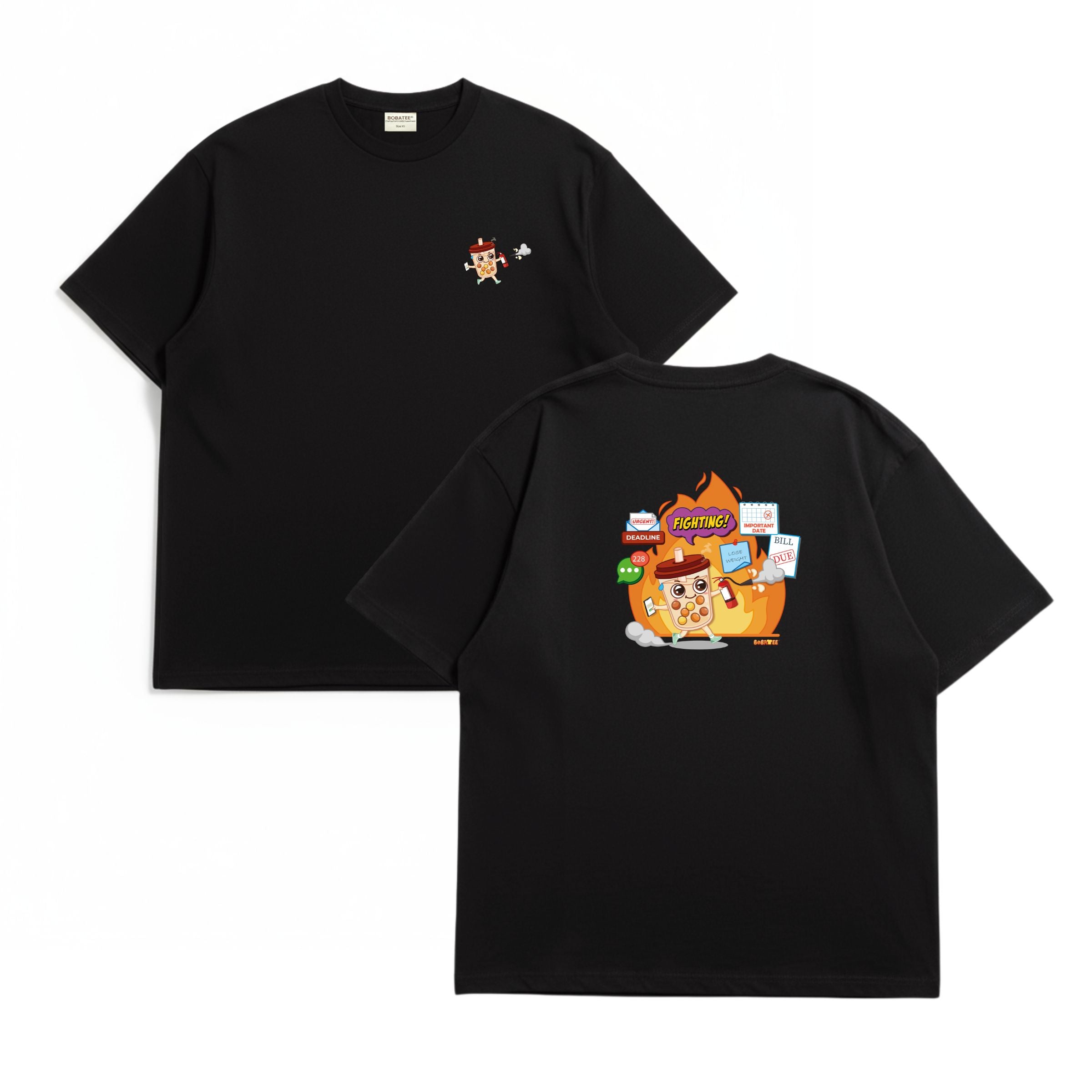 The 'Fighting' Oversize Tee: Chaos Warrior