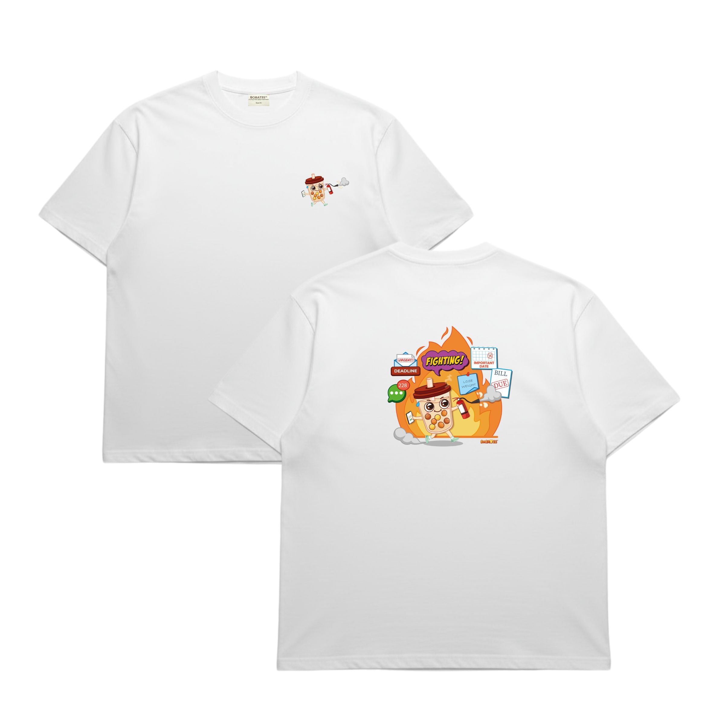 The 'Fighting' Oversize Tee: Chaos Warrior