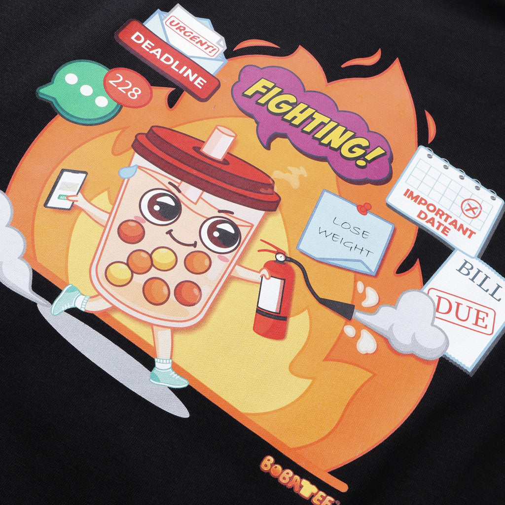 The 'Fighting' Oversize Tee: Chaos Warrior