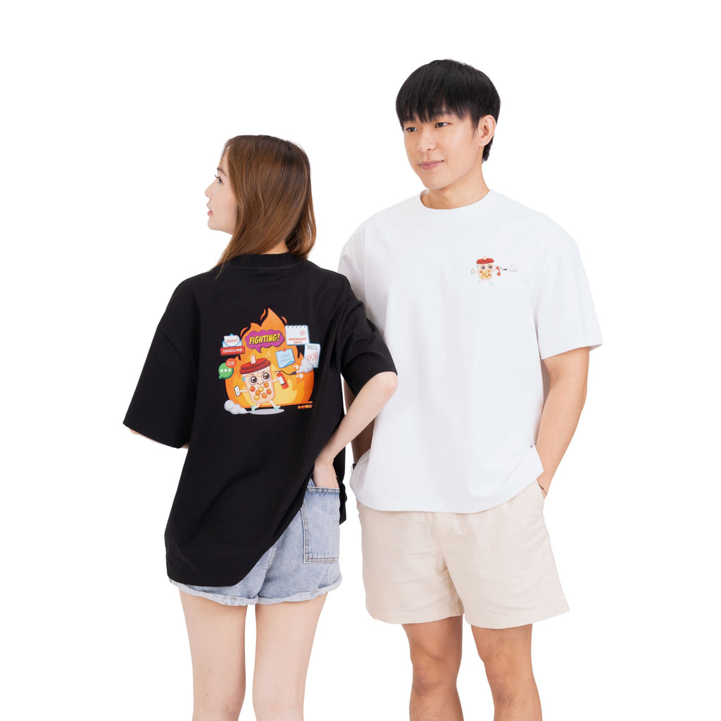 The 'Fighting' Oversize Tee: Chaos Warrior