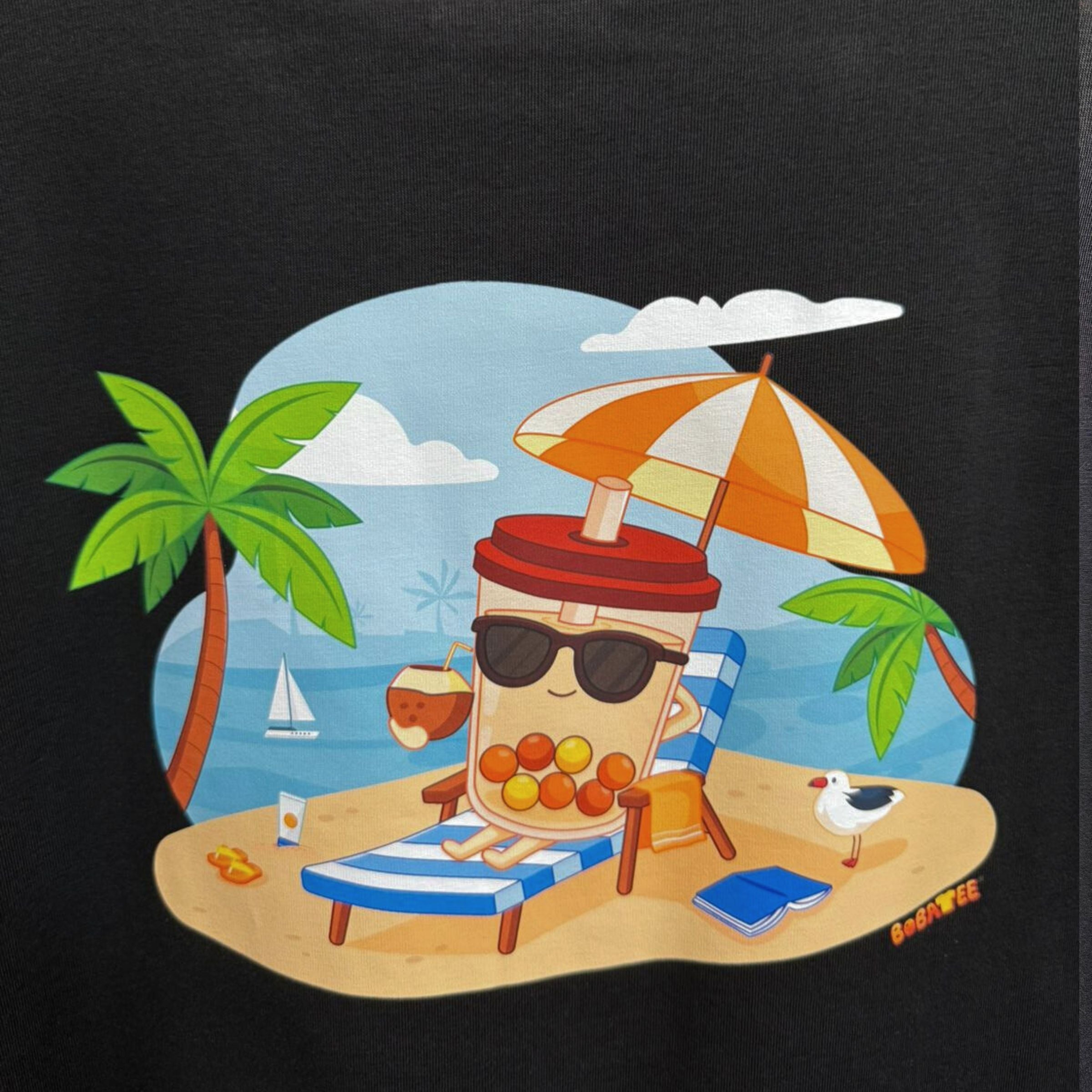 Sun, Sea & Sand Oversize Beach Tee