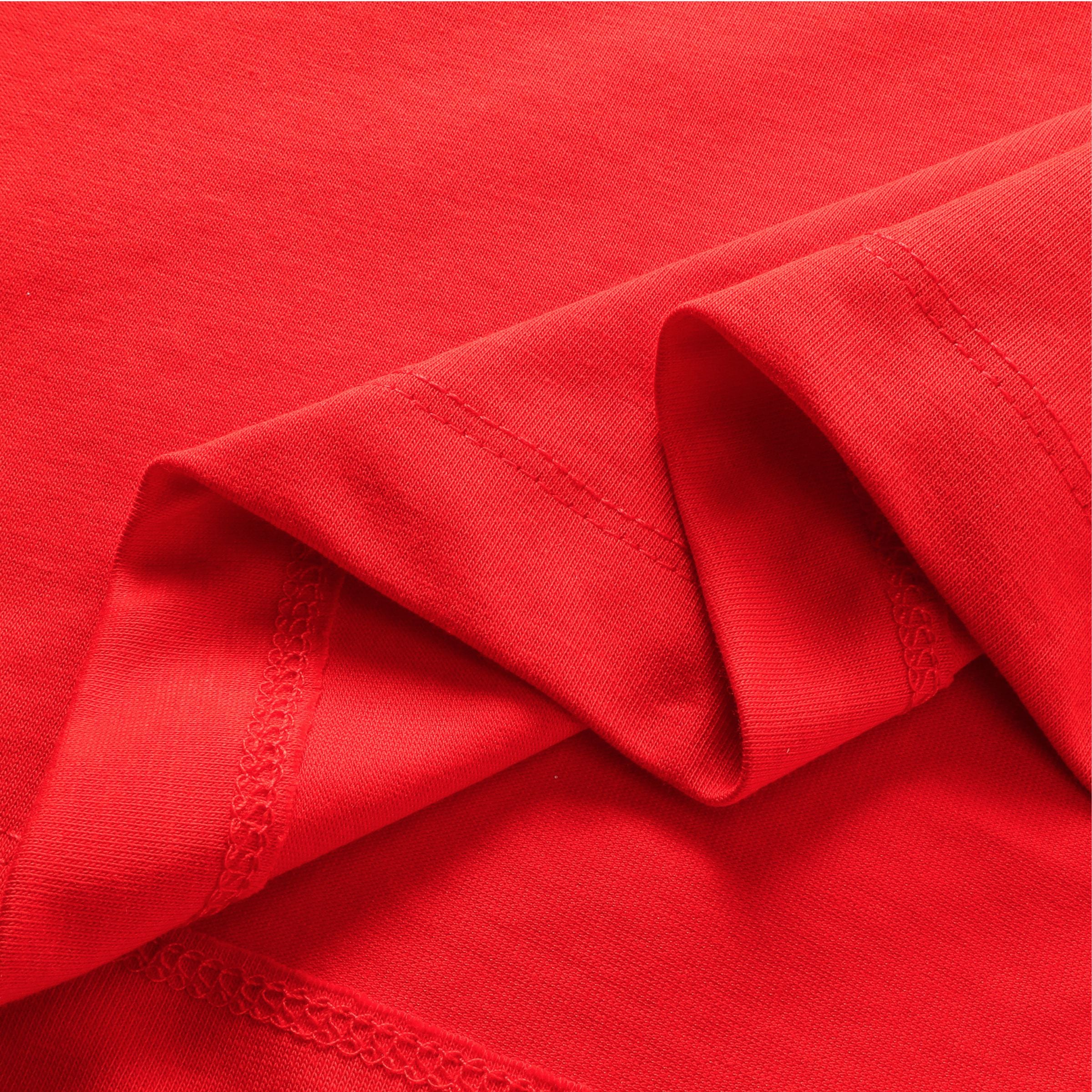 Soft breathable fabric detail on oversized Year of the Horse t-shirt