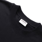 Crew neckline detail of Sun Sea and Sand oversized tee