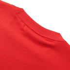 Back view of red oversized CNY Lohei t-shirt